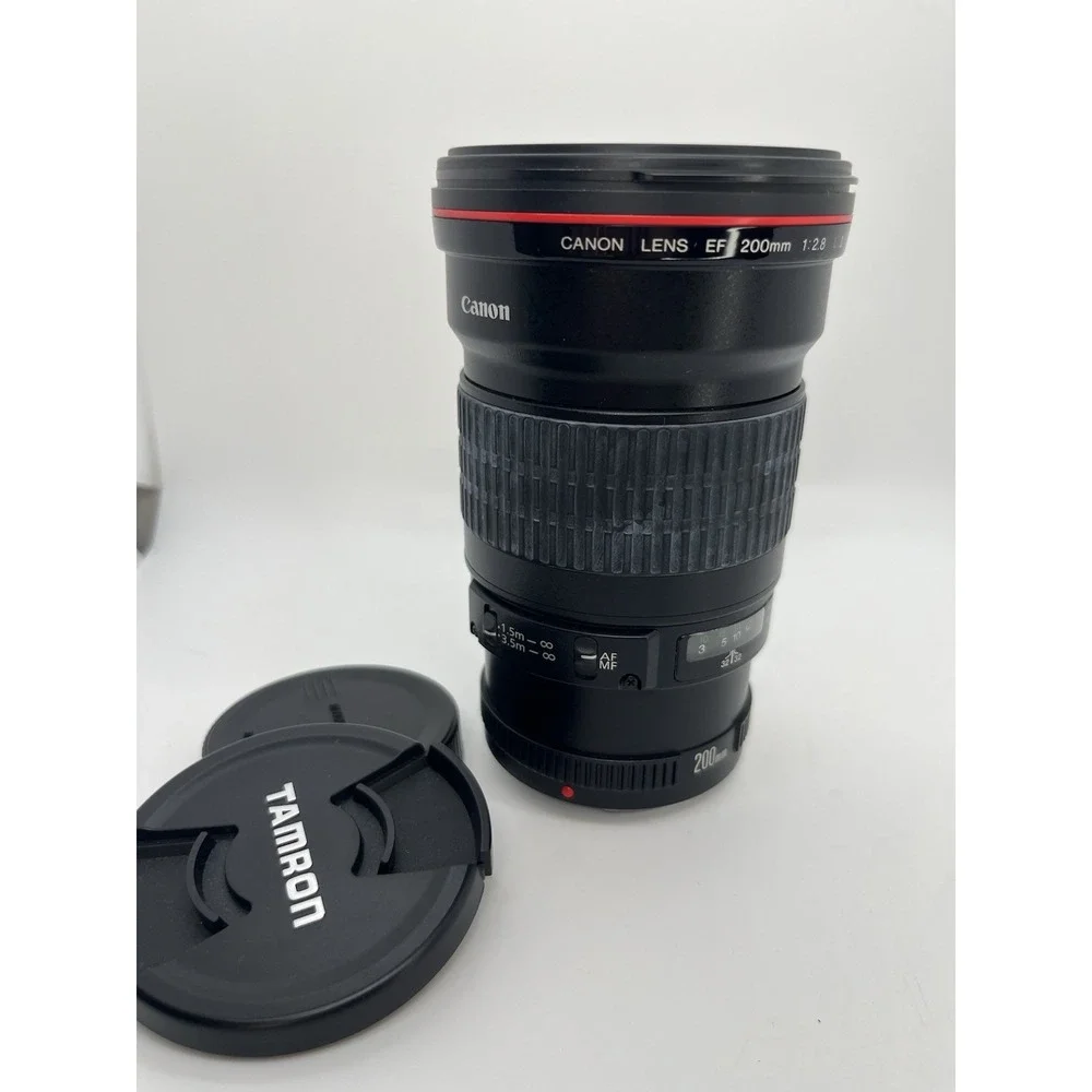 Canon EF 200mm f/2.8 L USM Prime Telephoto Lens for EOS Untested
